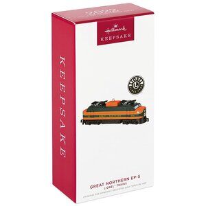 New! Lionel Great Northern EP-5 Train Hallmark Keepsake Christmas Ornament 2022